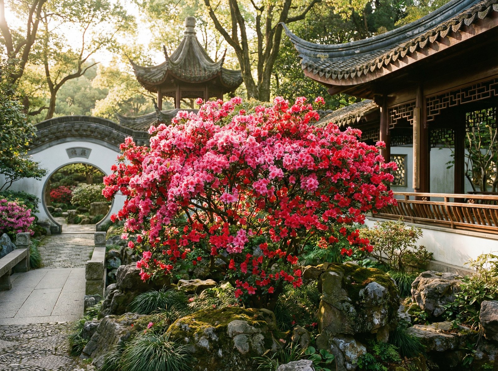 抖阴杜鹃花植物视频